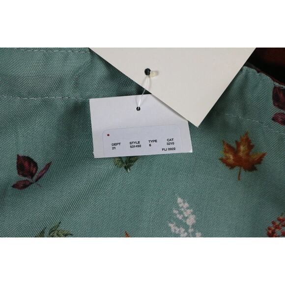 New Cynthia Rowley New York Apron Tablier Floral Full Bib Kitchen 28" x 38" - Picture 4 of 6